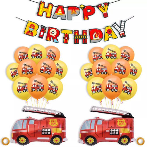 Picture of PARTY KIT FIRE RESCUE DECORATION SET